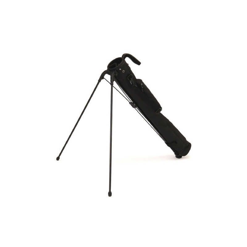 高級 Kappa カッパ キャディバッグ 3点式 クロコ PUレザー