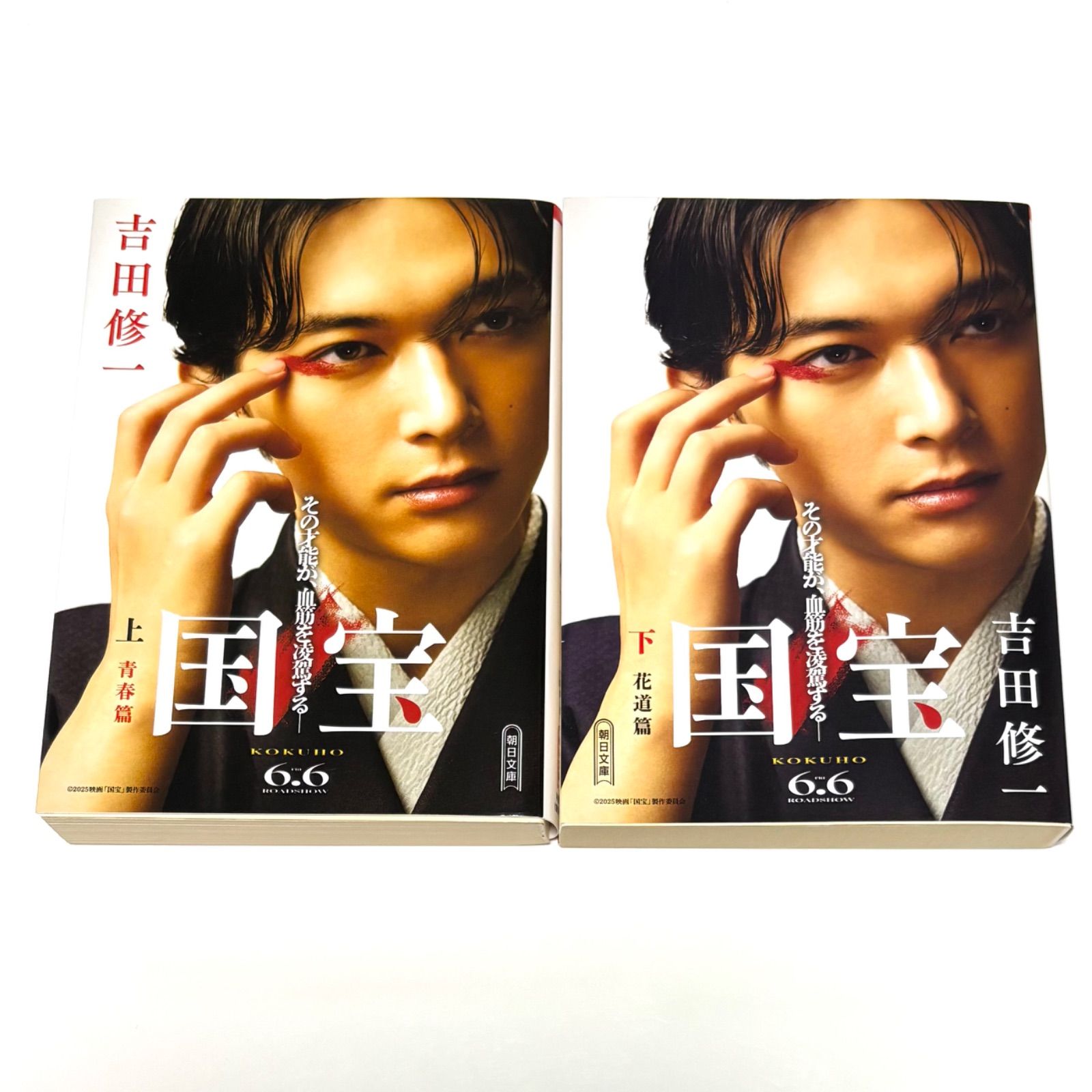 国宝」文庫本 上下巻セット 青春篇・花道篇 吉沢亮カバー 吉田修一 美