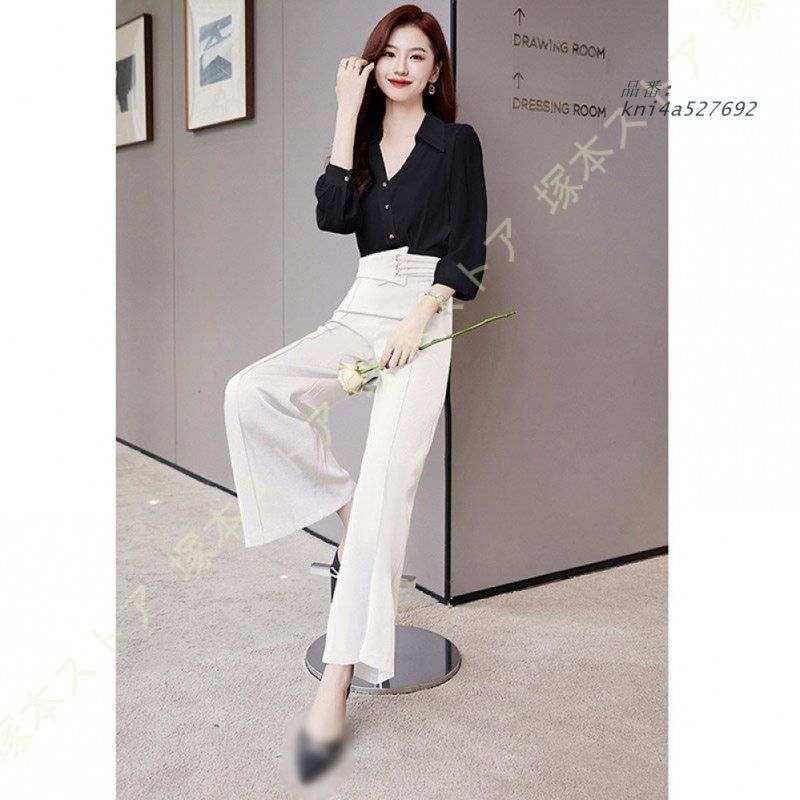 パンツスーツ スーツ レディース ブラウス 着痩せ 上品 大きいサイズ 普段着 卒園式 卒業式 エレシンプル 事務服 セットアップ ゆったり 通勤 kni4a527692 USTAUSTRALIA_COM_AU