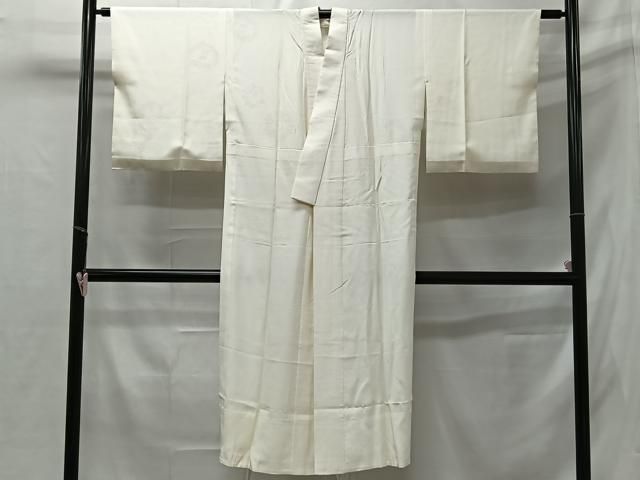 平和屋着物○上質な紬 万葉の彩 紅かすみ 格子柄 渡源織物謹製 証紙