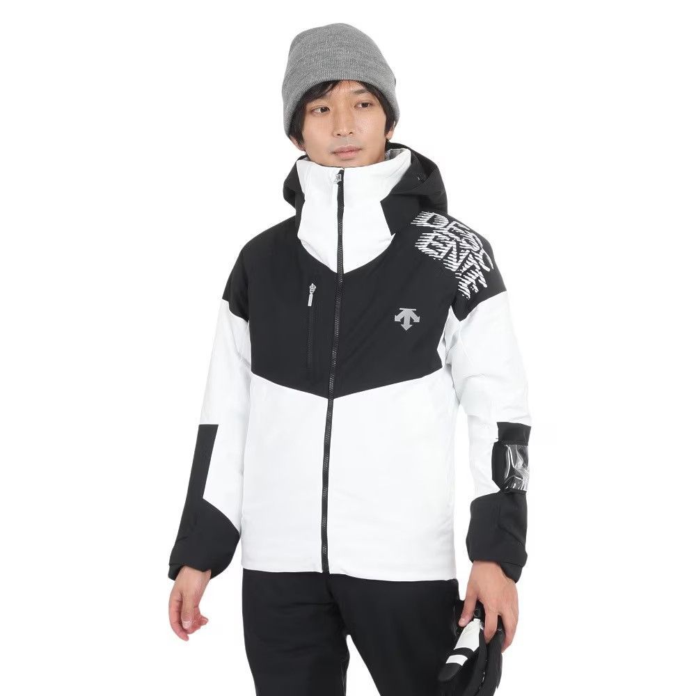 デサント DESCENTE スキーウェア ジャケット ホワイト Mサイズ