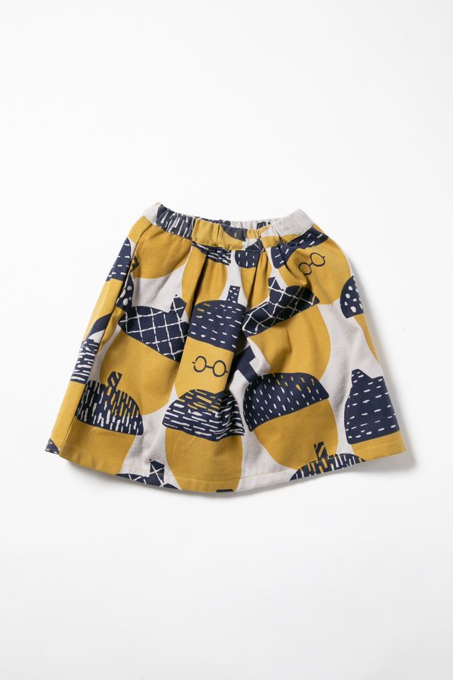 UNICA/ドングリ君柄スカート　新品子供服100 キッズ 女の子
