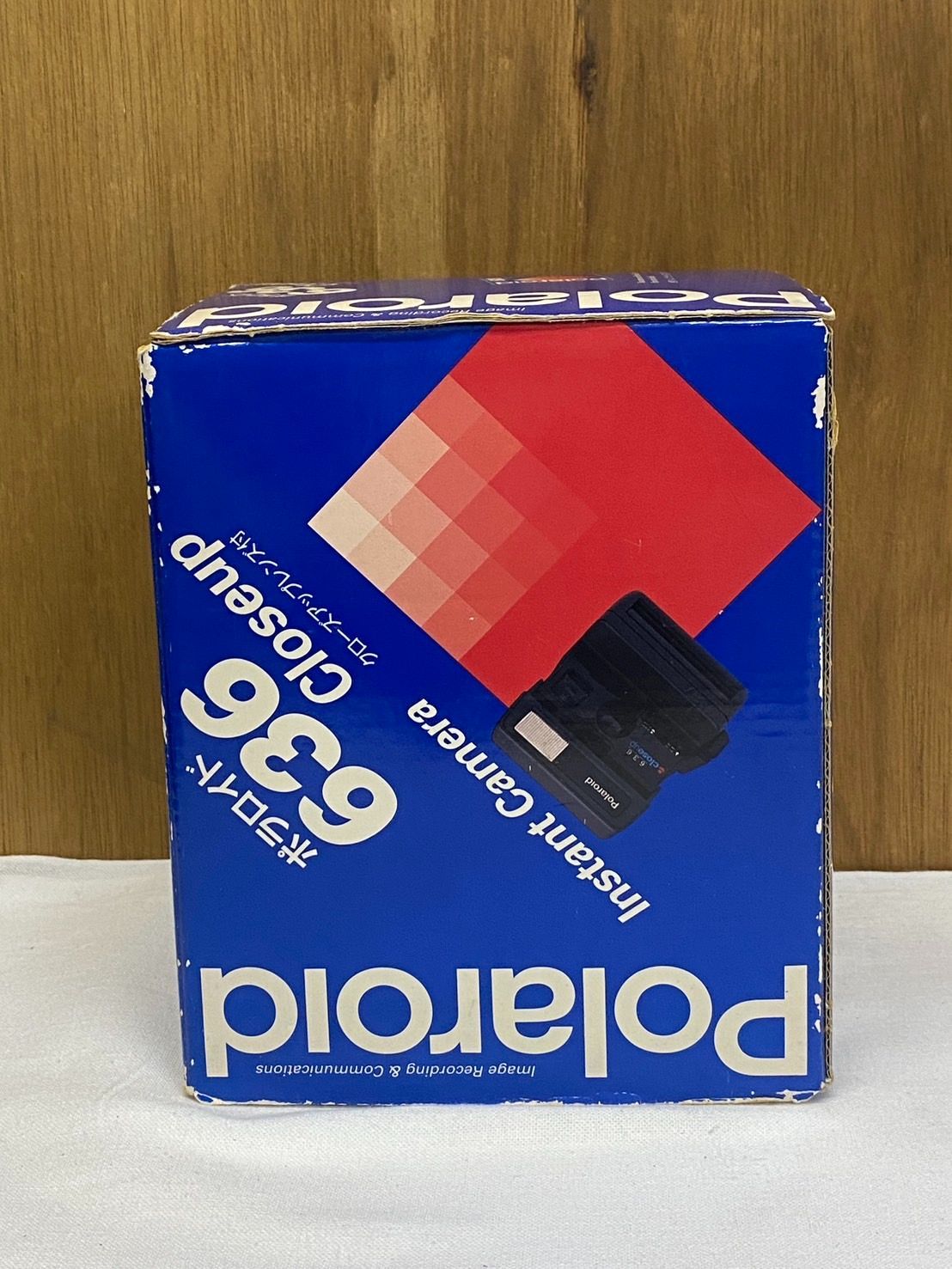 カメラ】ポラロイド636 本体＋未使用フィルムセット／箱・説明書付き