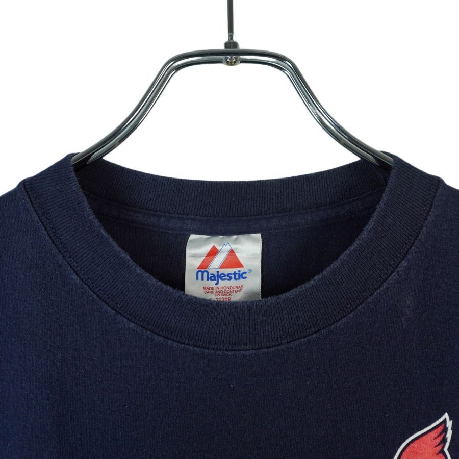 USA製 MLB Majestic カージナルス ベースボール シャツ L 野球 楽天市場】USA製 □ MLB オフィシャル Majestic カージナルス