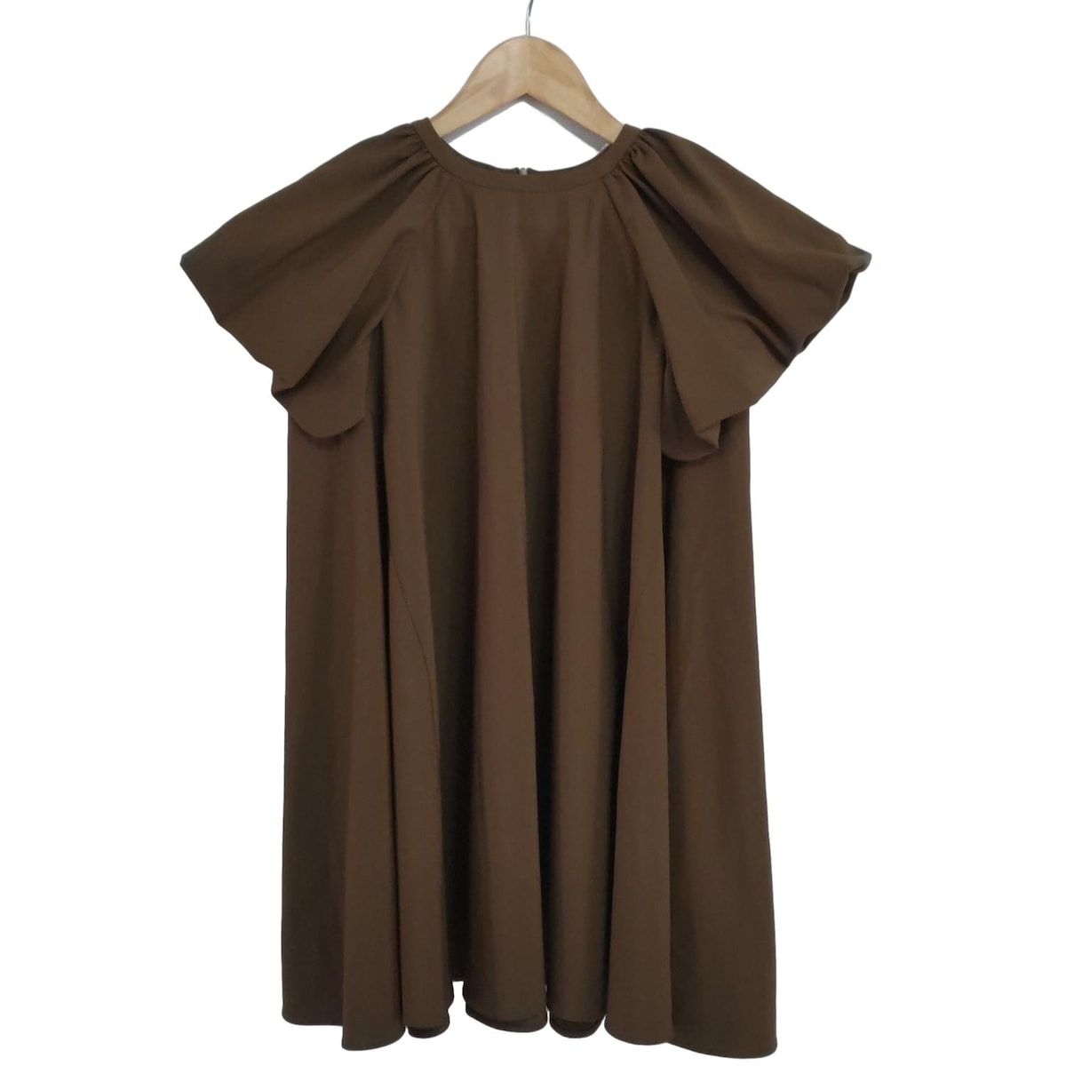 LE PHIL ルフィル チュニック サイズF レディース アクティブトリコットカットソー 534-5260706 ブラウン 半袖|2025AW