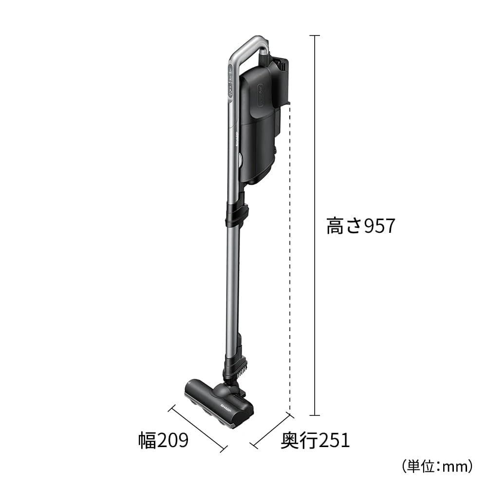 シャープ 掃除機 コードレス 軽量 スティック EC-FR9-B シャープ 掃除機 コードレス 軽量 スティック EC-FR9-B
