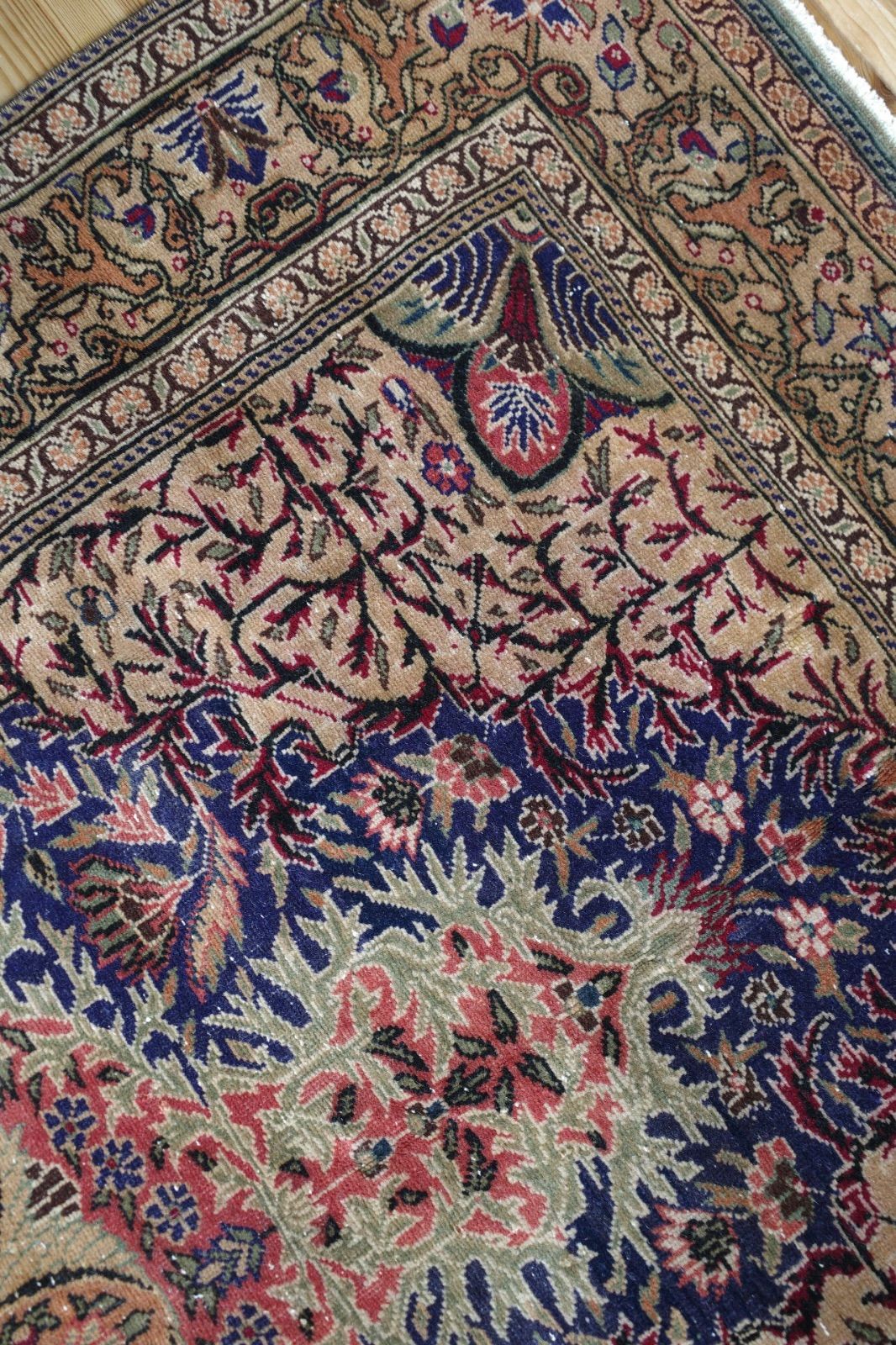 大判　トルコ　カイセリ　ヴィンテージ　ラグ　上質　302-8 大判 トルコ カイセリ ヴィンテージ ラグ 上質 302-8 大判 トルコ