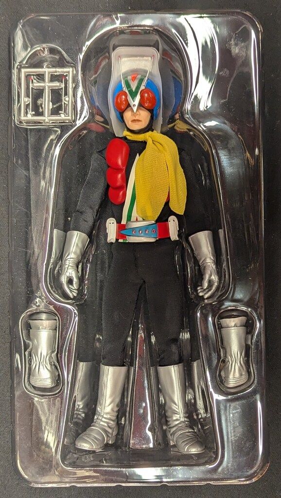 【新品未開封品！】RAH220 仮面ライダーV3 ライダーマン メディコム・トイ RAH220/リアルアクションヒーローズ 仮面