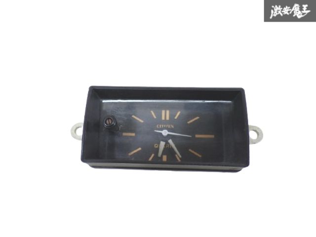 ホンダ 純正 E-FA FA シティ カブリオレ 1984年 時計 アナログ時計 シチズン クオーツ 当時物 CITIZEN CUARTZ 15043 4AG300-B- 棚9-3-E