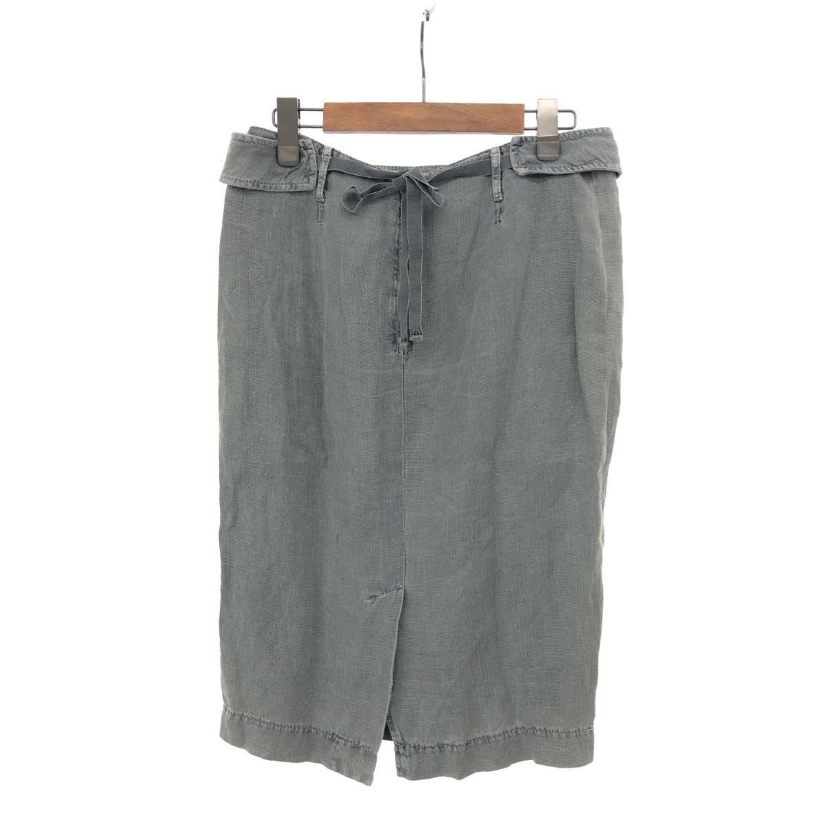 PRADA SPORTS プラダスポーツ タイトスカート サイズ40 グレー リネン