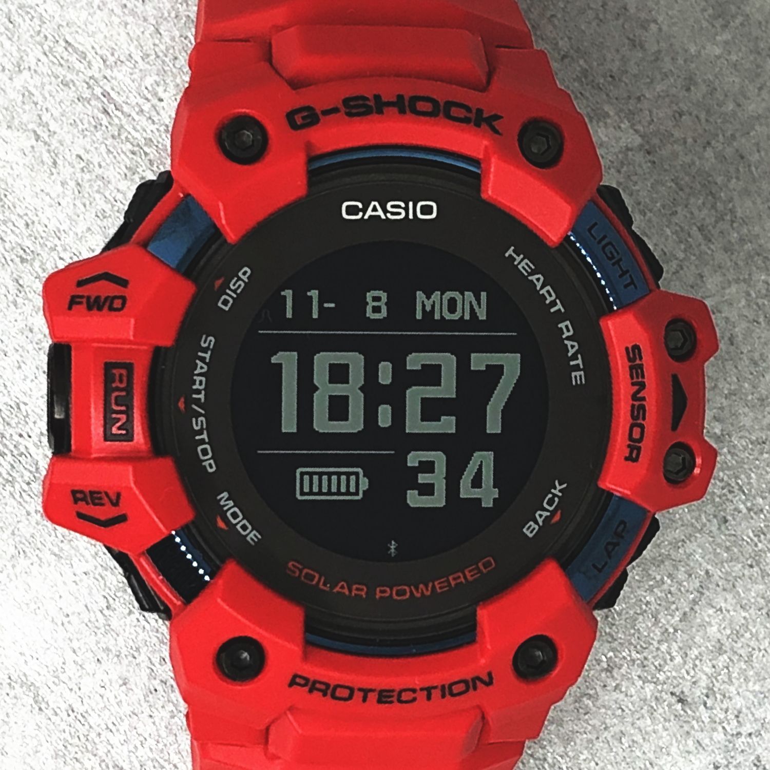 ☆新品 なやましい G-SHOCK Gショック GBD-H1000-4JR レッド ② 