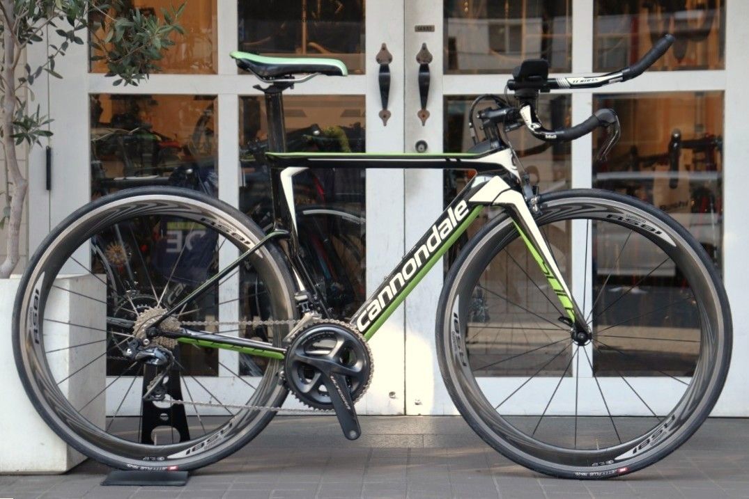 キャノンデール Cannondale スライス SLICE 2015モデル 51サイズ シマノ アルテグラ R8050 Di2 11S カーボン トライアスロン TTバイク 横浜店