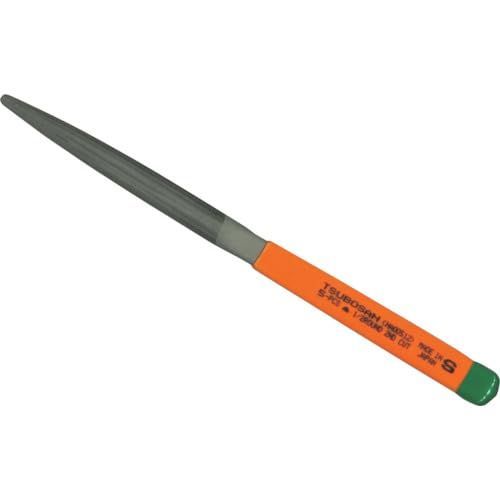 ツボサン 単目ヤスリ ５本組 半丸 中目 HA00512