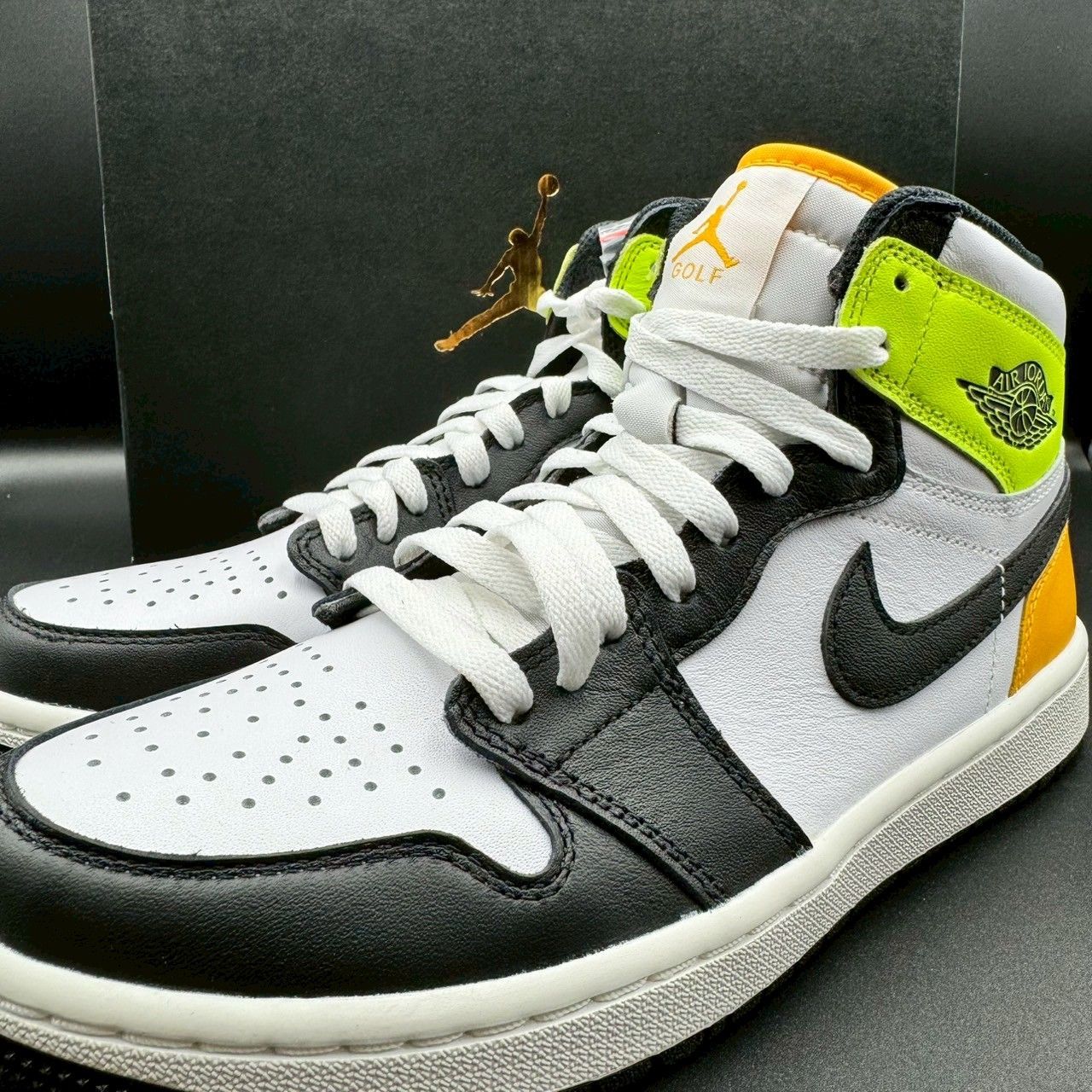 最旬トレンドパンツ 新品 27.5cm Nike Air Jordan 1 High Golf  シューズ(男性用)