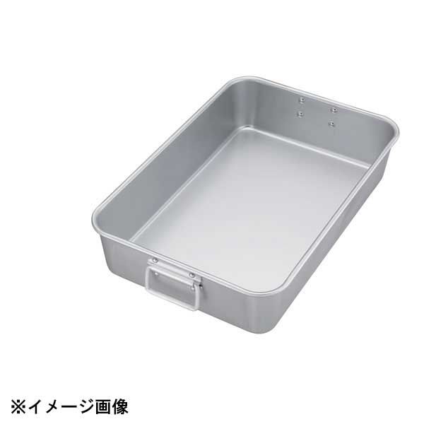 中尾アルミ製作所 アルマイト調理用バット 手付 大 026077