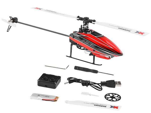 ハイテック 完成品ラジコンヘリ 6CHブラシレスモーター 3D6Gシステムヘリコプター プロポレスパッケージ K110S-B