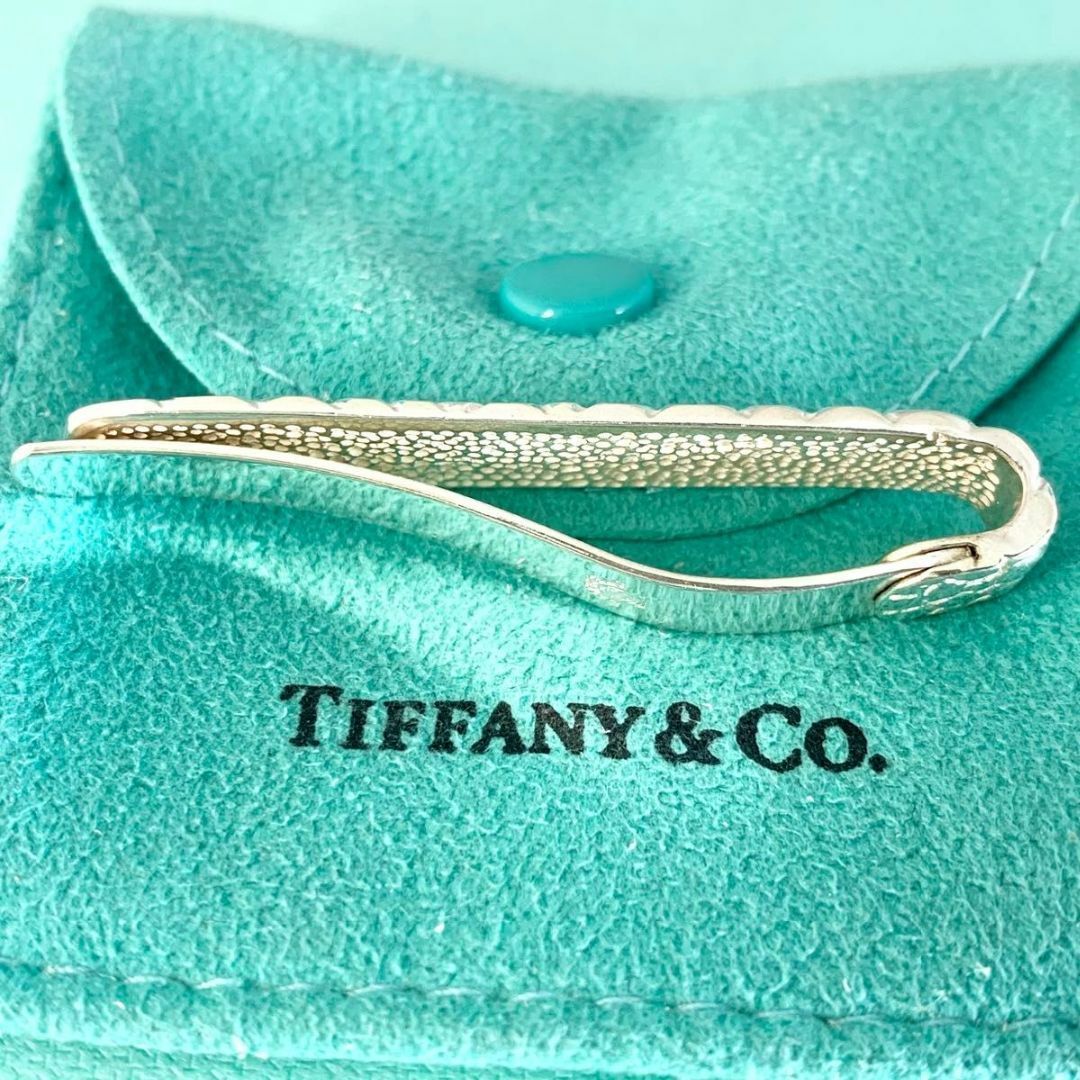 オールドティファニー クロコダイル タイピン スターリングシルバー QD2e