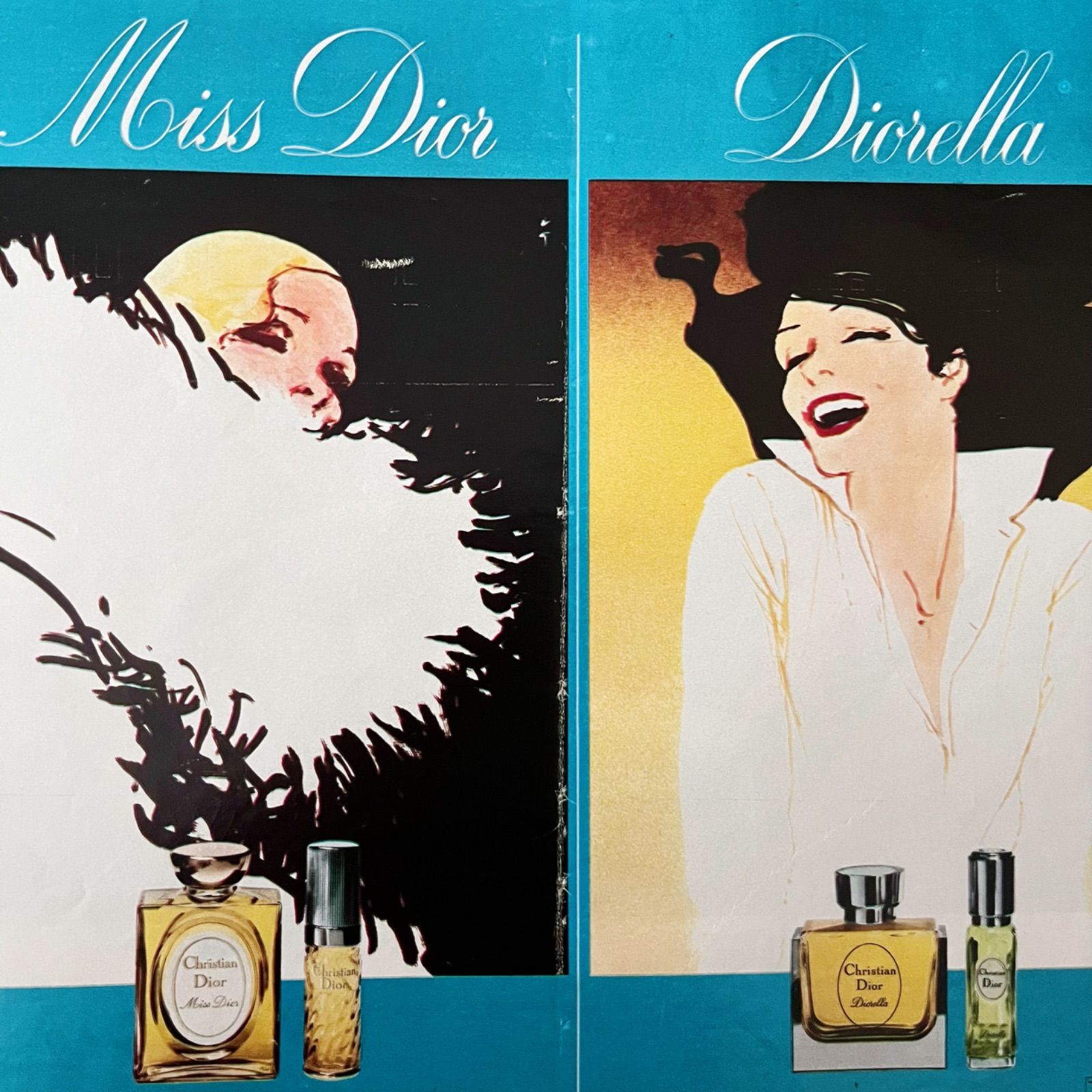 1975 広告＞Christian Dior Rene Gruau ルネ グリュオ