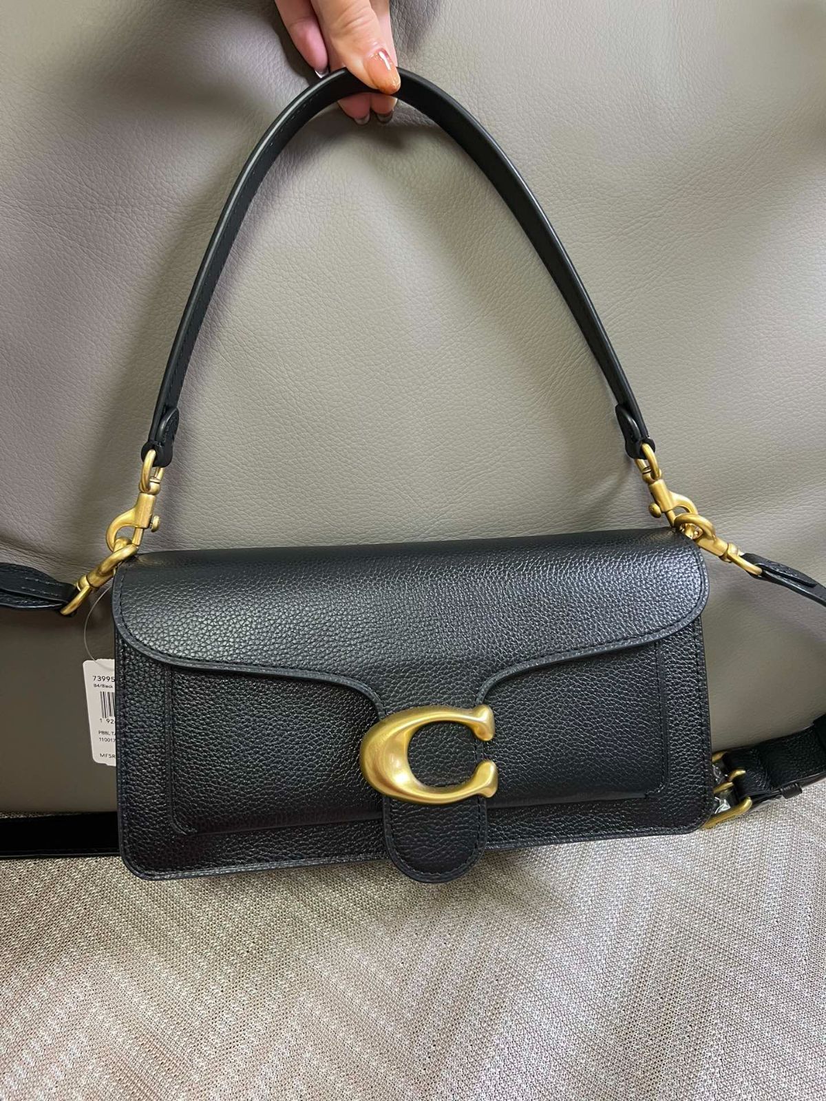 COACH コーチバッグ 73995 ブラック ハンドバッグ ショルダー