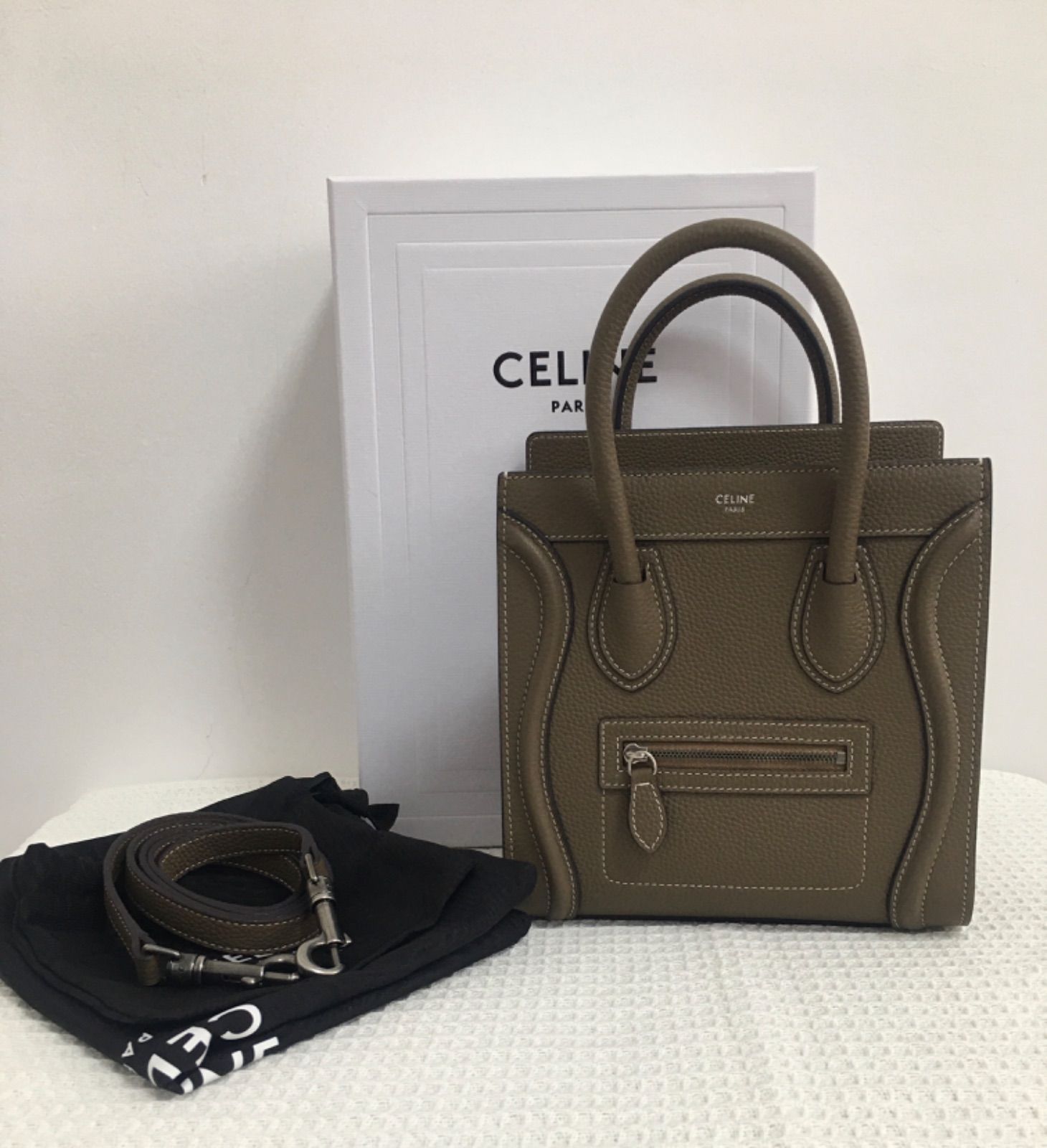 セリーヌCELINE セリーヌ ラゲージナノ バッグ ハンドバッグ