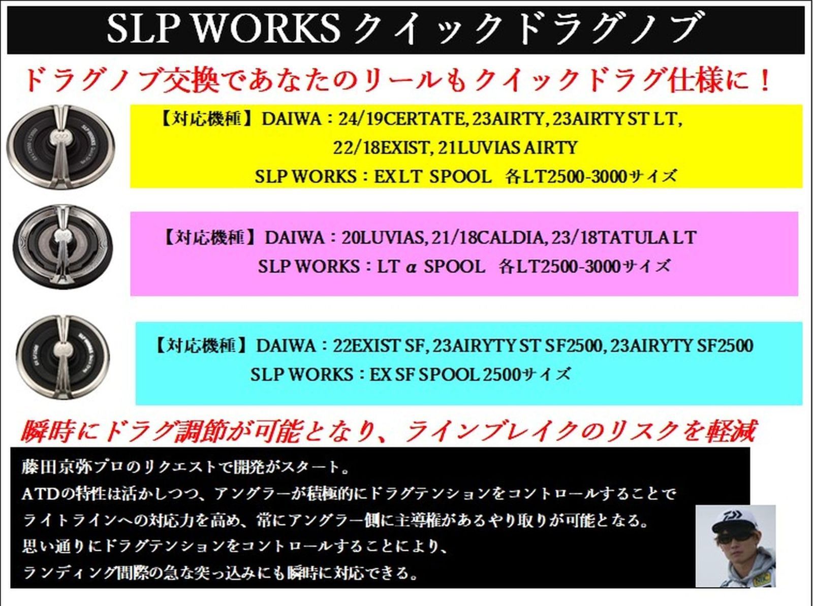数量限定】ダイワslpワークス(Daiwa Slp Works) SLPW クイック