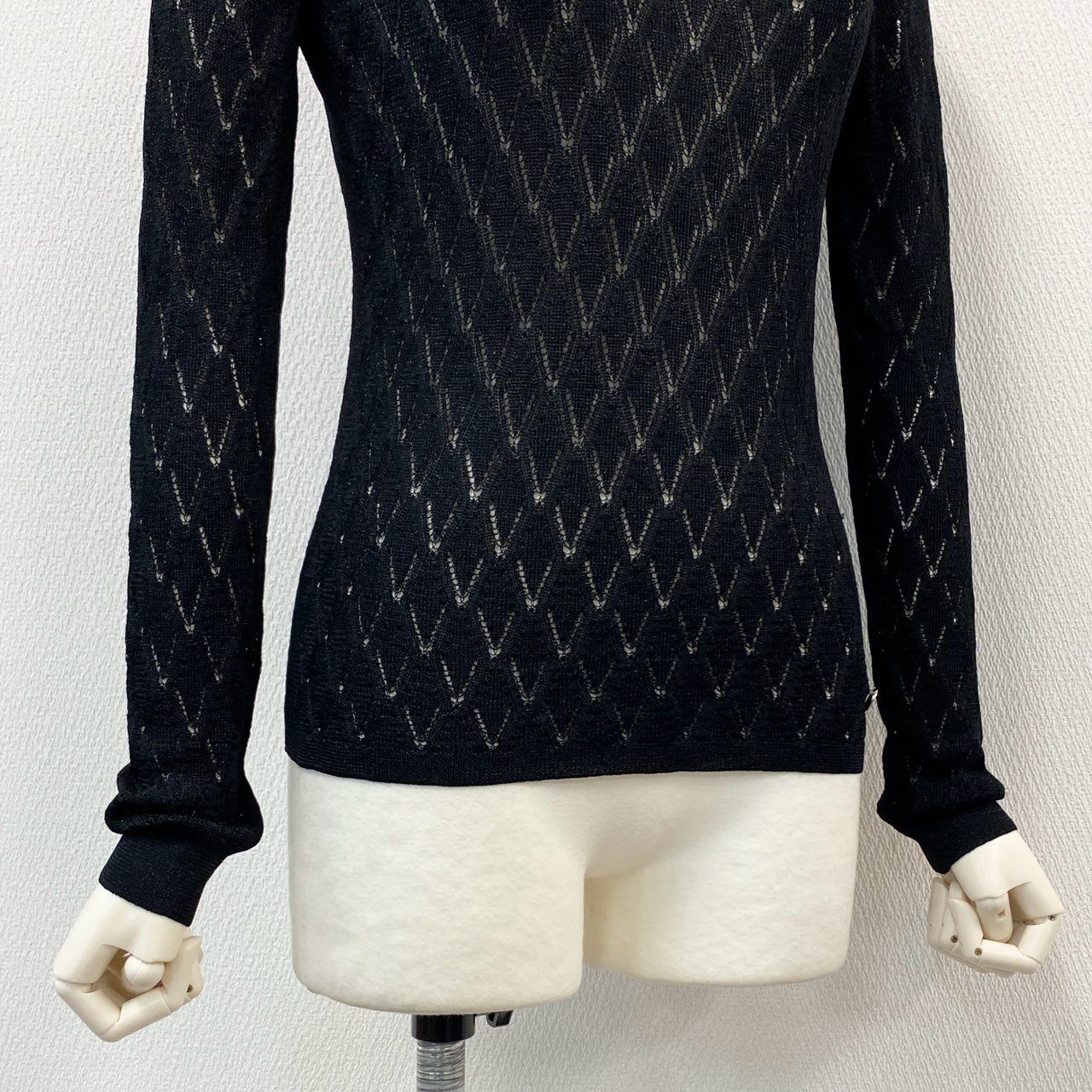 シャネルタートルネック ニット 24N》CHANEL ココ ネージュ タートルネック ニット (CHANEL