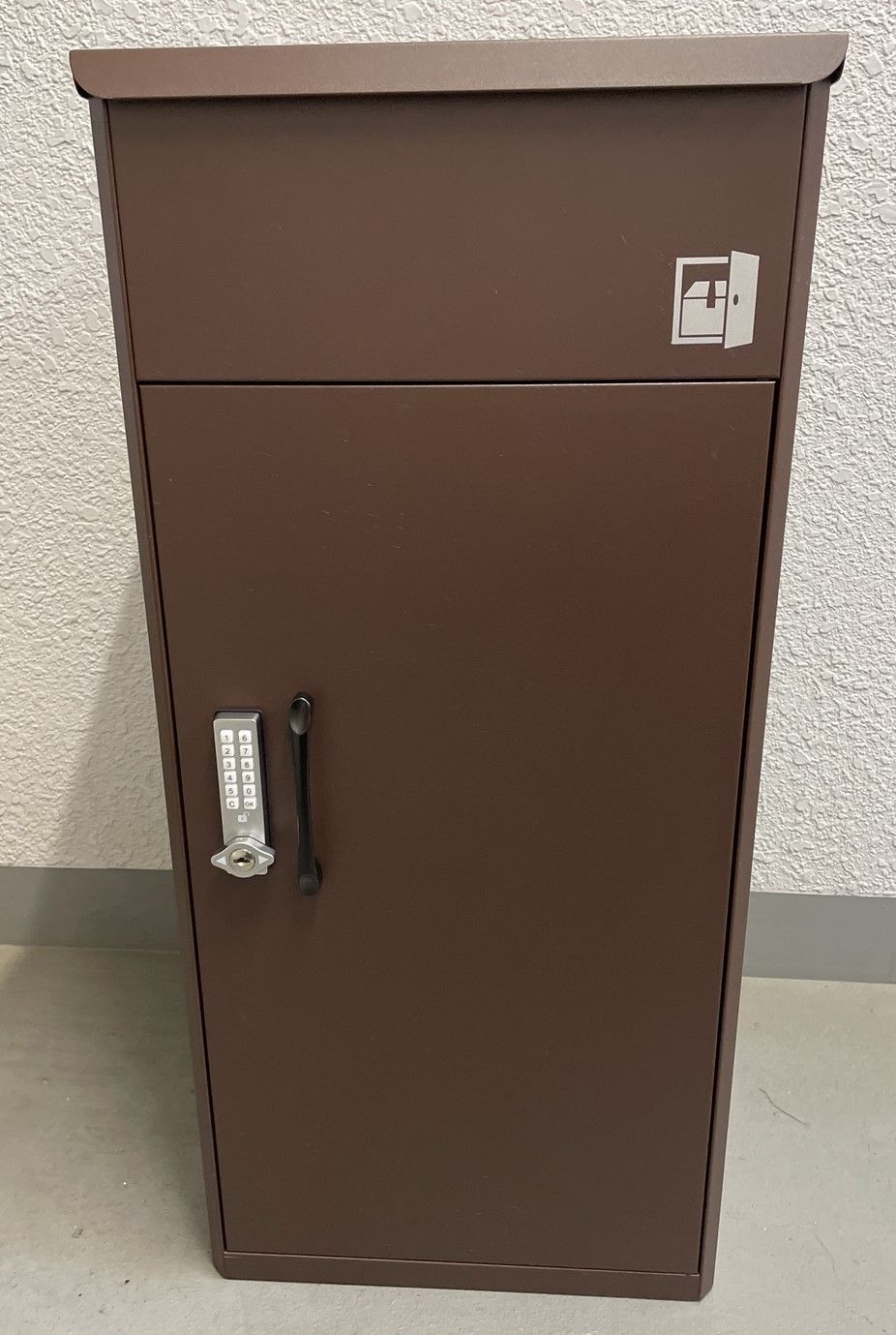 宅配ボックス ルスネコボックス 中古 チョコレートブラウン 宅配BOX