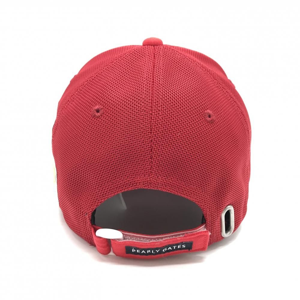 レッド×ネイビー 立体ロゴ刺しゅう