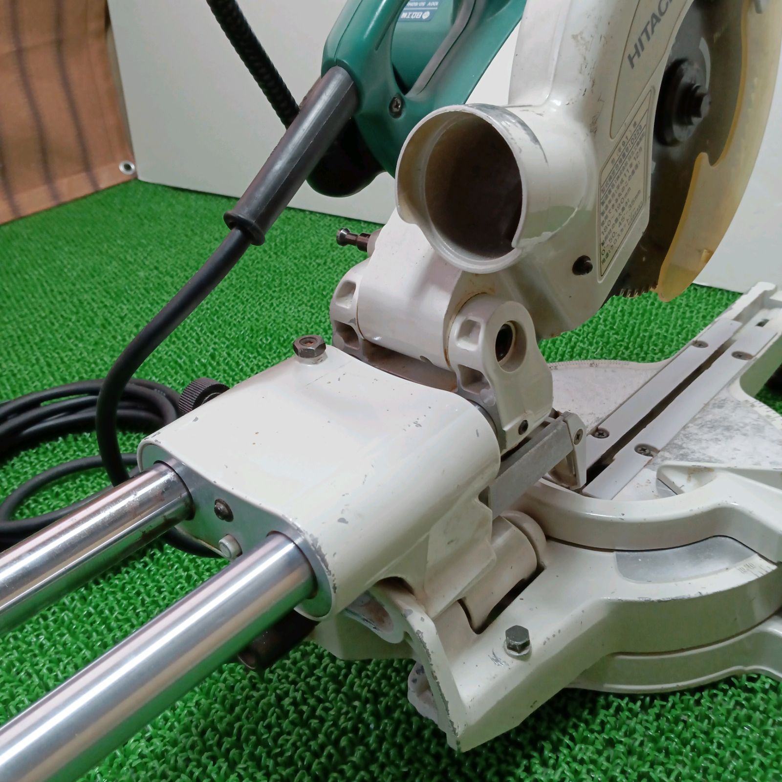 日立工機190mm卓上スライド丸のこC 7FSA（ジャンク品) - メルカリ