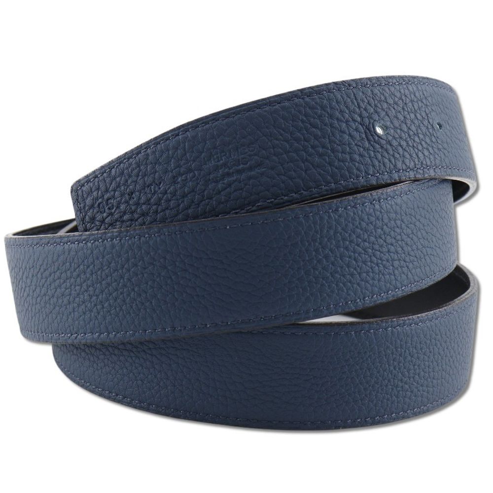 HERMES　エルメス　ベルト　リバーシブル　バックルなし HERMES】エルメス Hベルト バックルなし リバーシブル レザー