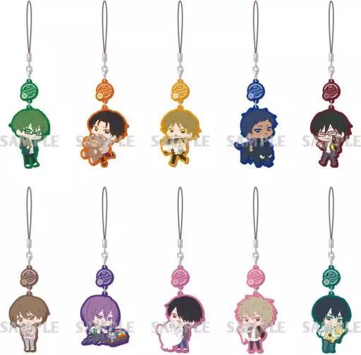 【中古】ストラップ(キャラクター) 全10種セット 「黒子のバスケ キャラゆらラバーストラップ～animal friends～ BOX.B」