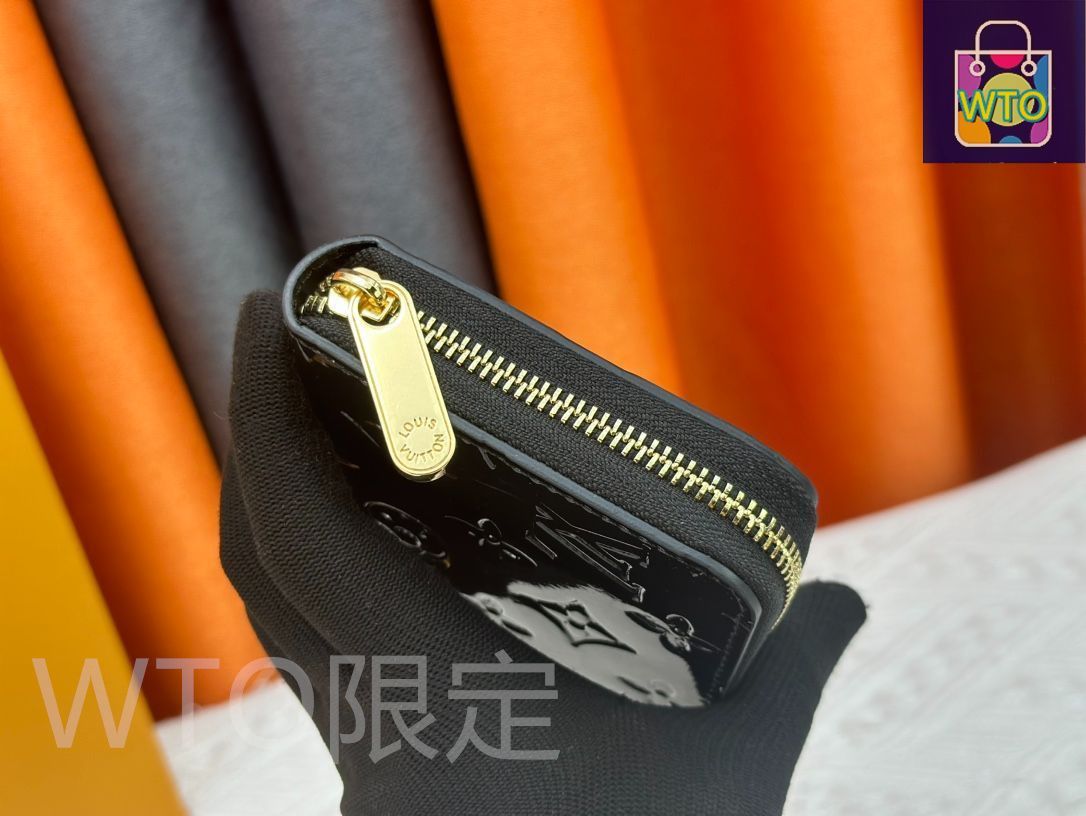 LVルイ・ヴィトン/財布/エナメル仕上げのクラシックなLVは、洗練
