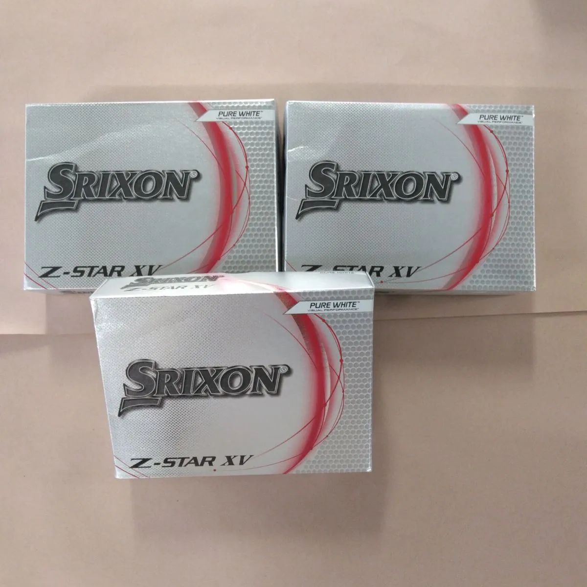 スリクソン 公式 2023 Z-STAR XV ゴルフボール 3ダースセット(箱潰れ