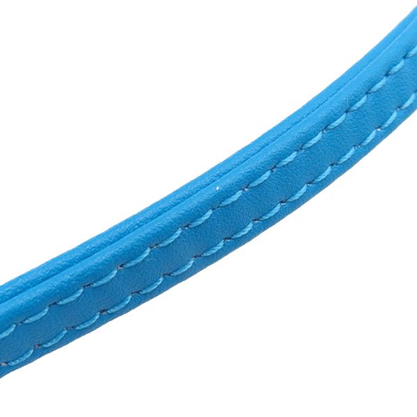 TELFAR 2WAYバッグ スモール シアン ショッピング バッグ ポリウレタン  