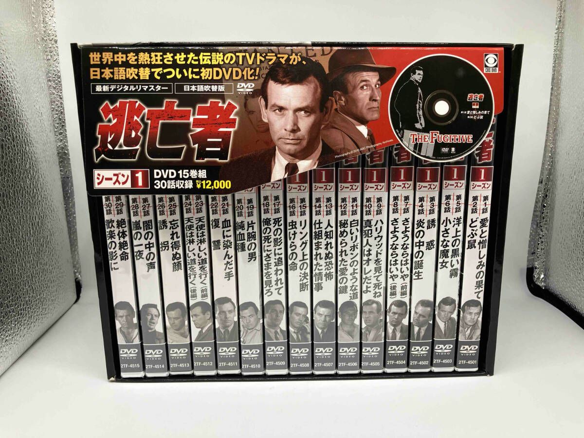 DVD 逃亡者 SEASON 1 DVD-BOX(日本語吹替版)(DVD15枚組) - メルカリ
