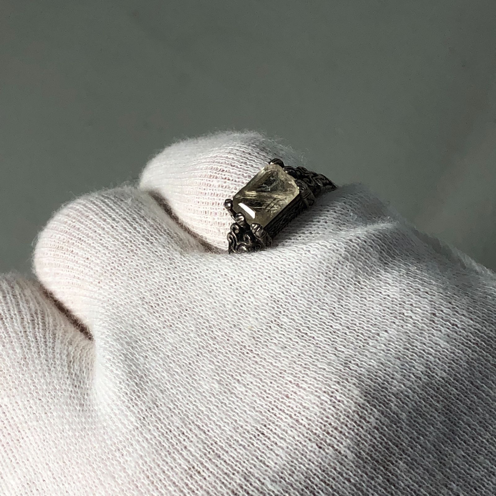 ZOCALO ソカロ イスラミックリング 9号 950刻印 silver 重量約3g