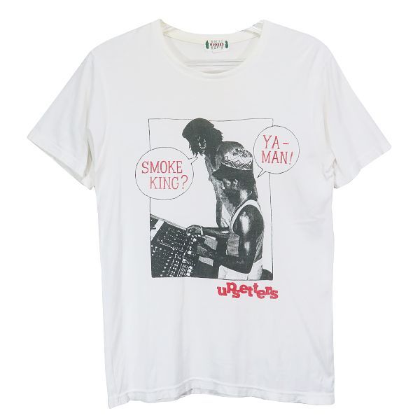 WACKO MARIA ワコマリア UPSETTERS TEE アップセッターズ Tシャツ ホワイト ショートスリーブ カットソー