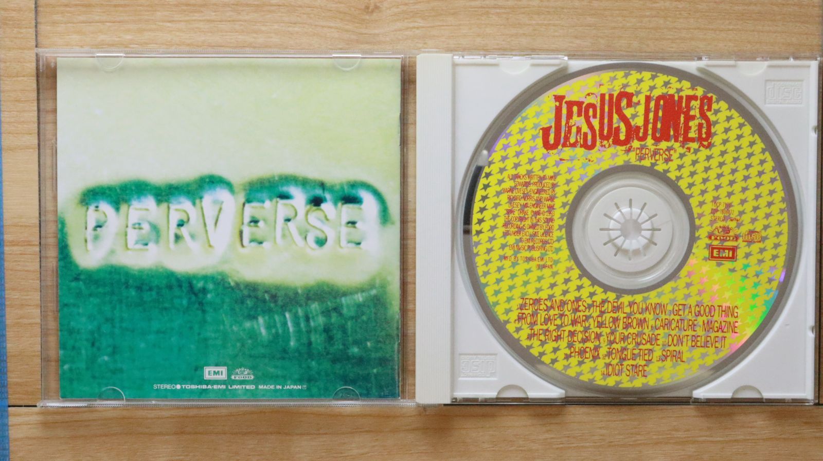 国内盤CD☆ジーザス・ジョーンズ/Jesus Jones□ パーヴァース