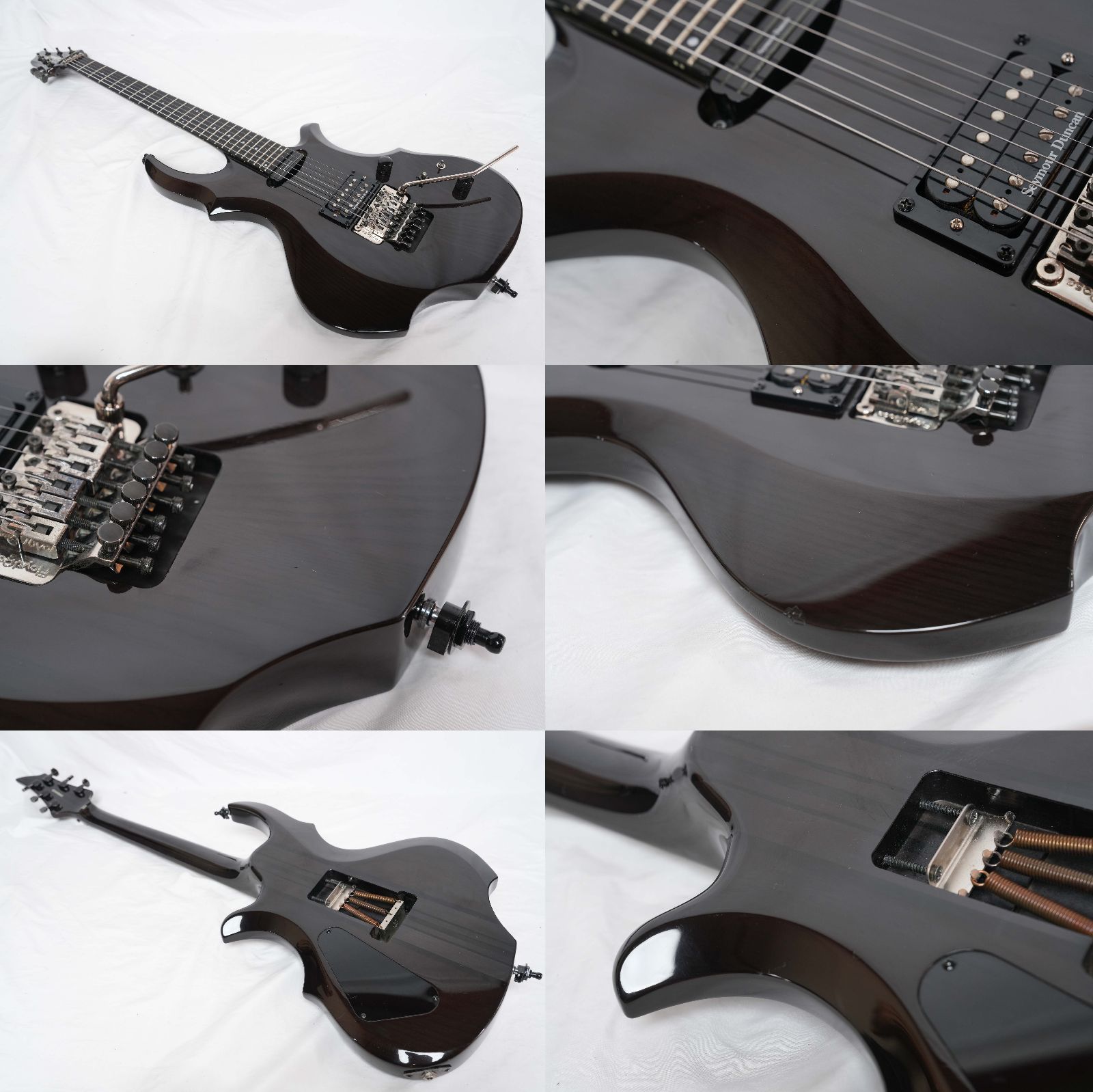 ☆EDWARDS/ESP☆E-AN-137FR See Thru Black アンテロープ 2010年製