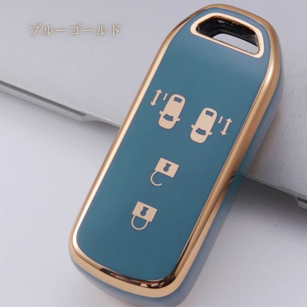 ホンダ N-BOX 4ボタン キーカバー アクセサリー キーケース スマート