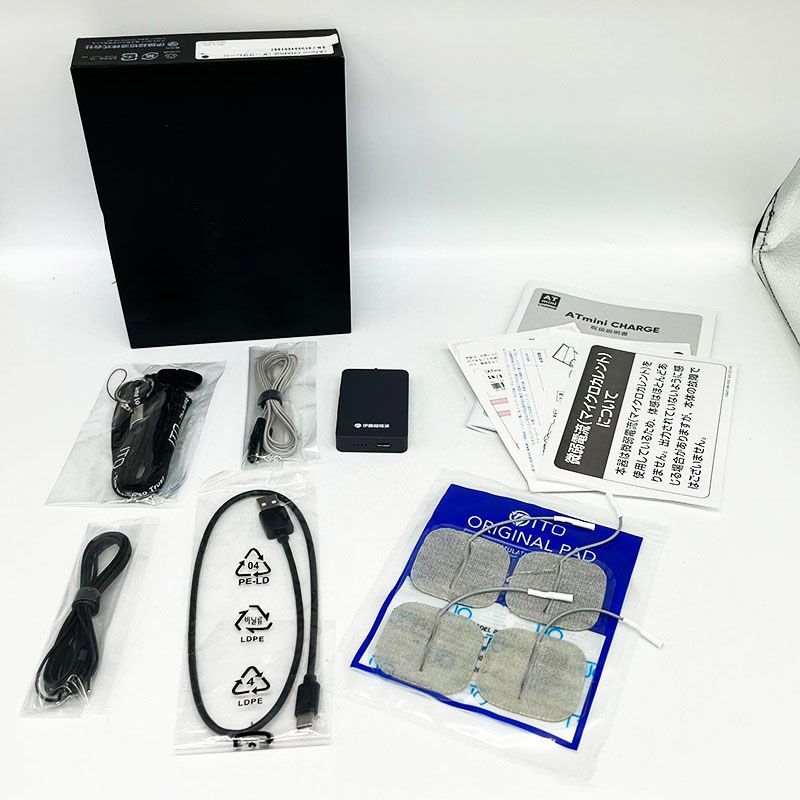 伊藤超短波ATminiCHARGE  AT mini チャージ　ダークグレー 楽天市場】ATミニチャージ [伊藤超短波] ATminiCHARGE 正規品