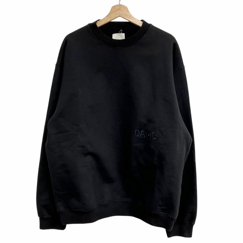 オーエーエムシー OAMC ロンハーマン別注 ロゴクルーネックスウェット 