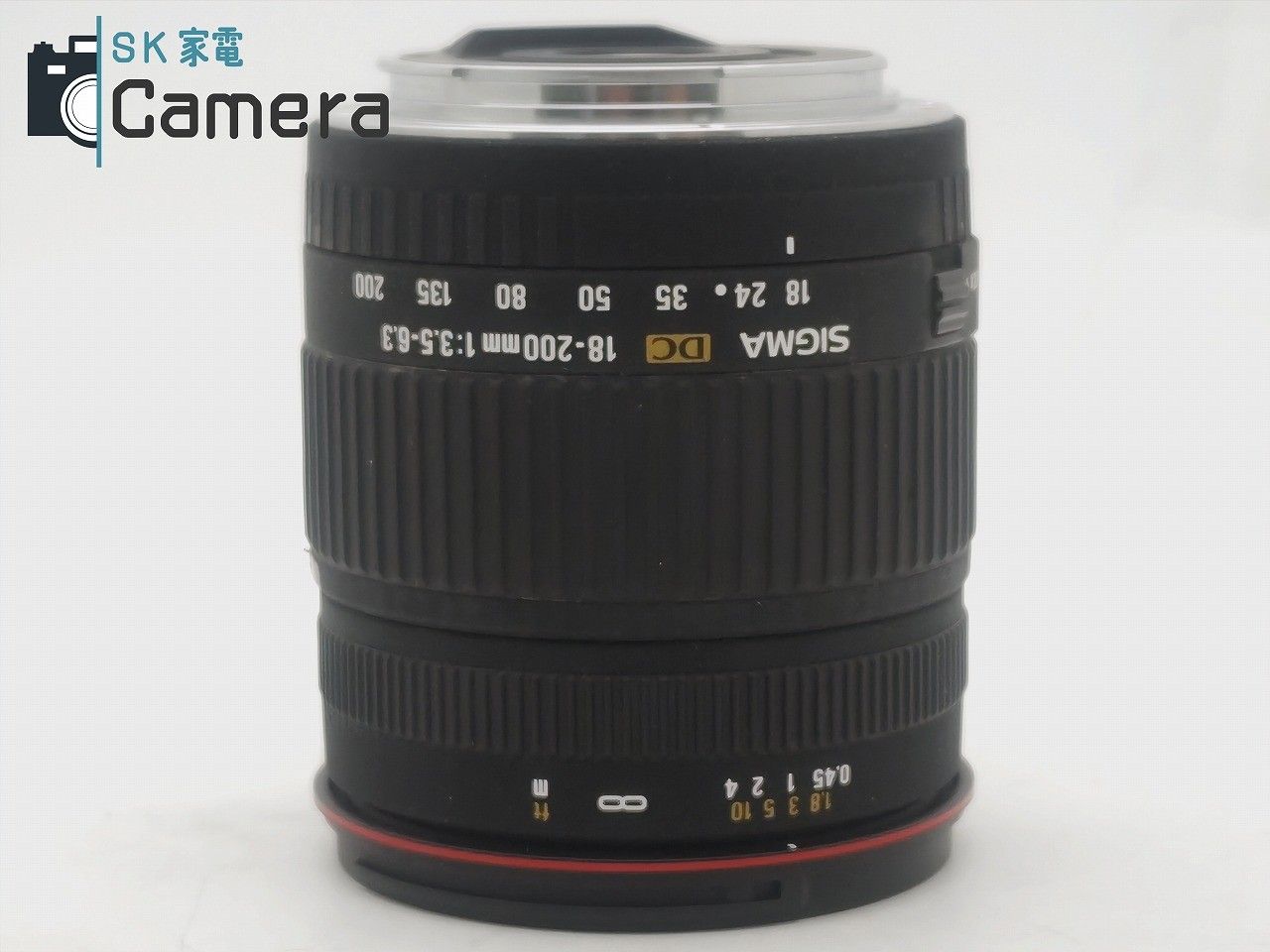 中古】 SIGMA 高倍率ズームレンズ 18-200mm F3.5-6.3IIDC OS HSM