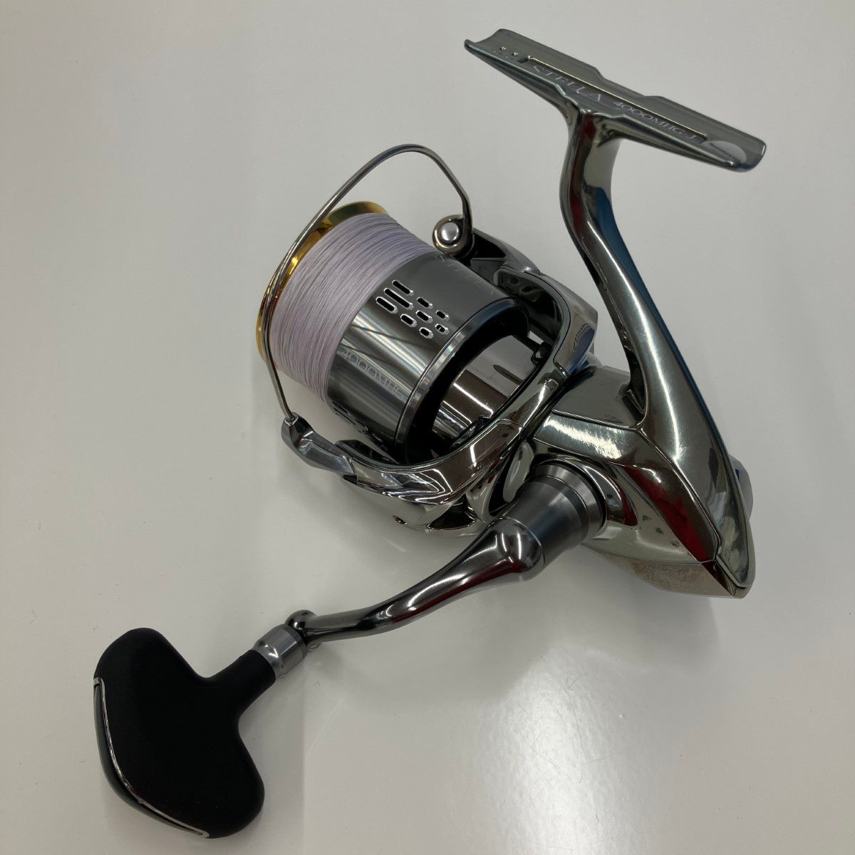 釣り用品 リール スピニングリール SHIMANO 18ステラ 4000MHG　箱有・替えハンドル有・リールスタンド付き