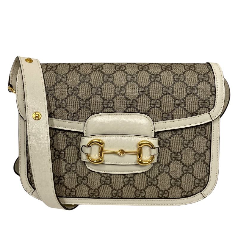 グッチ GUCCI ホースビット1955ショルダーバッグ 602204 ベージュ GGスプリーム レディース ショルダーバッグ