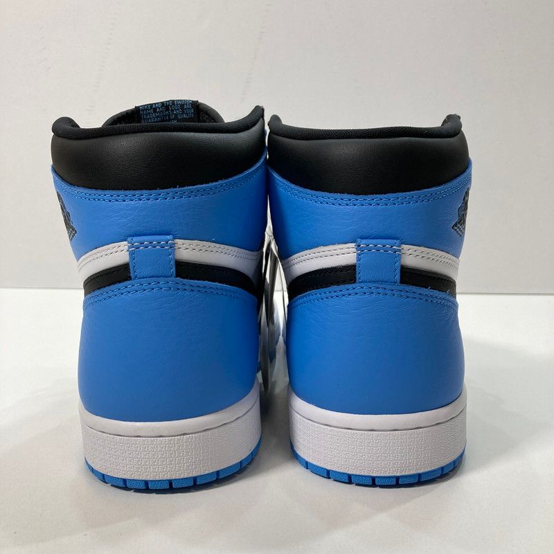 中古品】NIKE ナイキ AIR JORDAN 1 RETRO HIGH OG UNIVERSITY BLUE UNC 