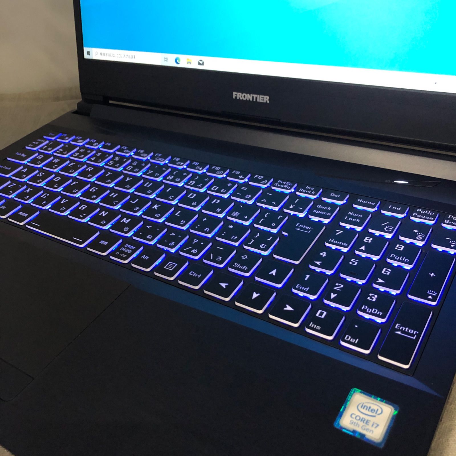 ゲーミングノートPC インバースネット FRONTIER フロンティア LNC190【i7-9750H・GTX1650】/LT-231303（033323）  - メルカリ