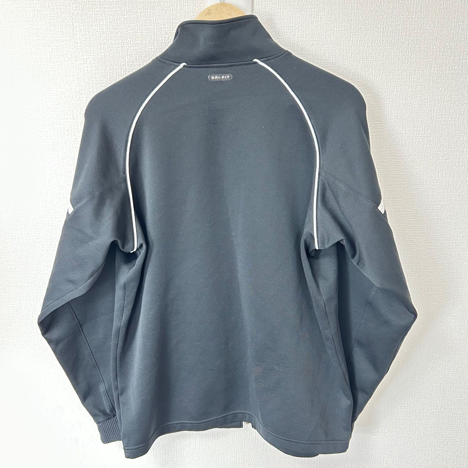 w^)b NIKE ナイキ DRI FIT トラックジャケット ジャージ ロゴ刺繍