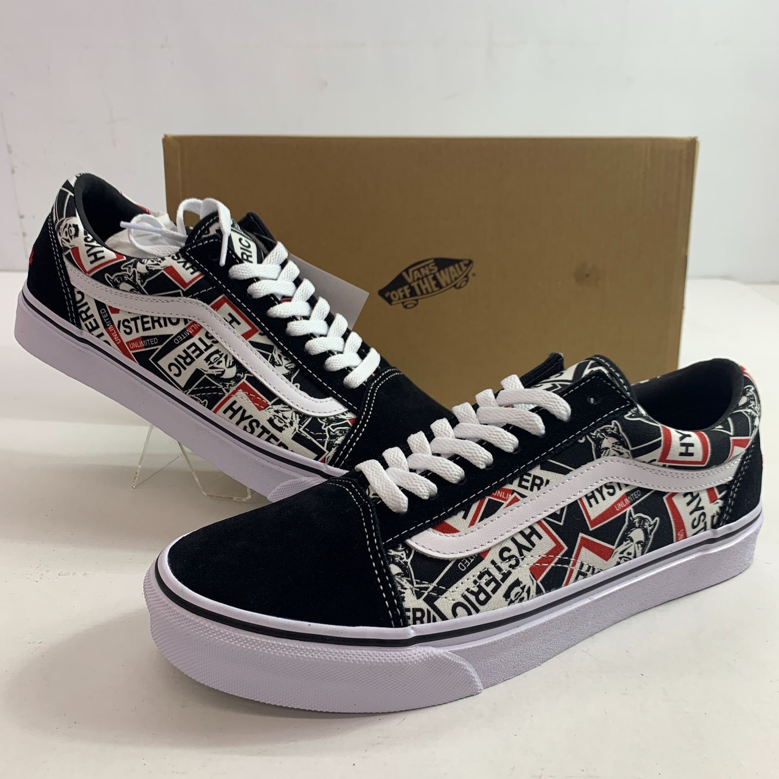 04m2299▽※HYSTERIC GLAMOUR × VANS OLD SKOOL SEE NO EVIL