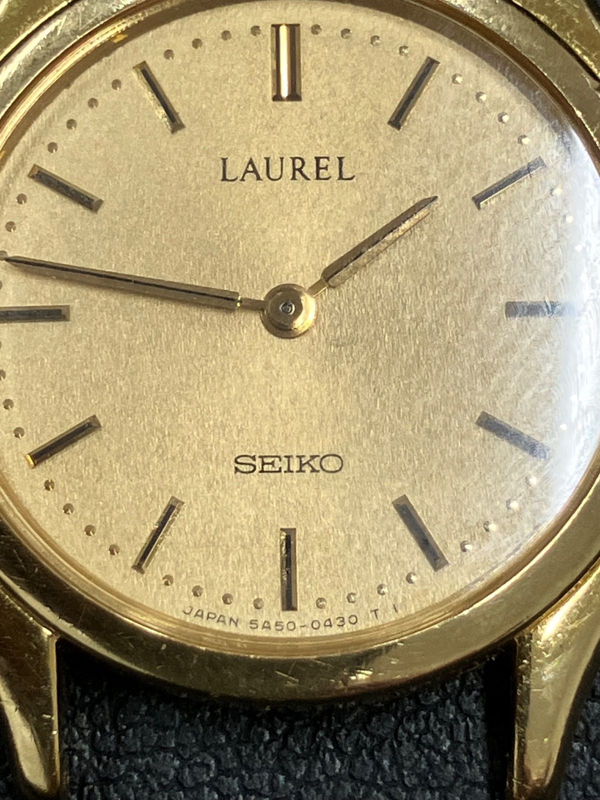 SEIKO 5A50-0150 LAUREL ローレル 18KT 金無垢 ☆稼働 SEIKO 5A50-0150 LAUREL ローレル 18KT 金無垢 - メルカリ